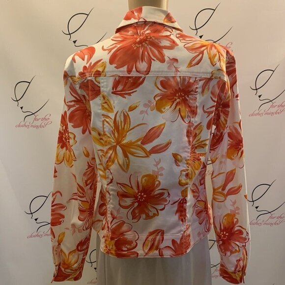 Coldwater Creek Jean Jacket. Size XS. Button Up. Cotton/Spandex. B83. - Picture 4 of 5